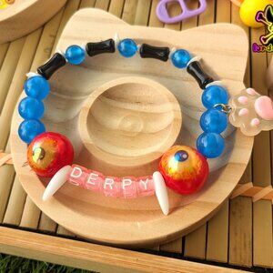 Derpy Cat Tiger | K-Pop Demon Hunters Fan Friendship Bracelet
